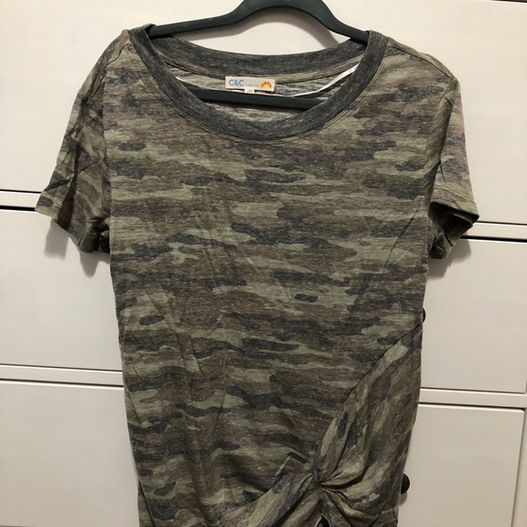 C&C Camo Print T-Shirt - Picture 2 of 2